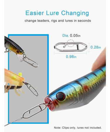 Facikono Circle Hooks 180pcs Octopus Offset Fishing Hooks - Ideal for Saltwater Catfish and Bass Fishing | Includes 5pcs Power Clips - Buy Online on SooperMarket.com
