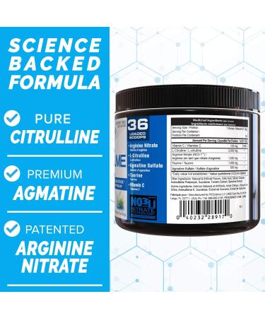 PEScience High Volume Pre Workout Powder with L Arginine Nitrate Cotton Candy 36 Scoops Caffeine Free - Buy Online on SooperMarket.com