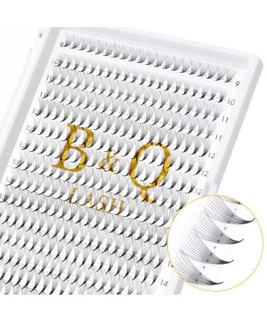 Premade Fans Eyelash Extensions 10D 7D 8D XL Box 320 Fans Pointy Base Premade Lash Extensions Fans Premade Volume Eyelash Extensions Premade Volume Fans Mixed (10D-0.07D 9-16mix) 10D-D-0.07-320FANS-9-16 MIX