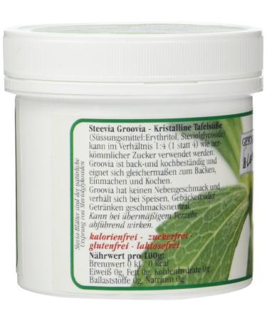 Gesund&Leben Steevia Groovia 150g - Pure White Crystalline Powder for Sweetening | Buy Now! - Buy Online on SooperMarket.com