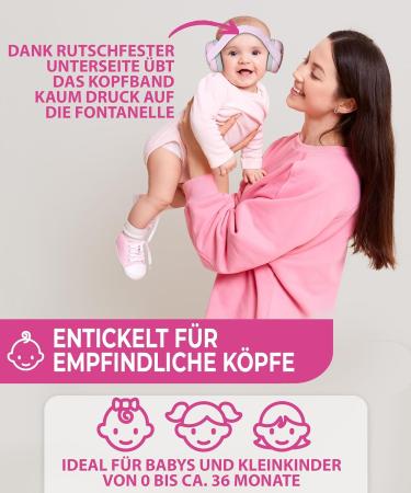Klang Guard Hearing Protection for Children & Babies - Reliable Noise-Canceling Headphones for Active Families in Ros  - Buy Online on SooperMarket.com