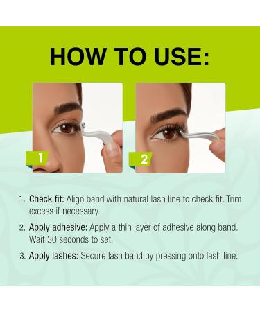 Ardell Winks Be Yourself Lashes - ILY Eye-Enhancing Black Strip Lash (1 Pair) | International Shipping Available - Buy Online on SooperMarket.com