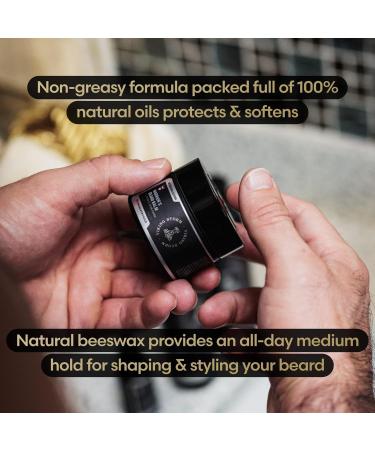 Beard Balm - The Beard Struggle Warrior's Platinum Collection Aesir's Triumph - 50g - 100% Natural Plant-Based Ingredients - Buy Online on SooperMarket.com