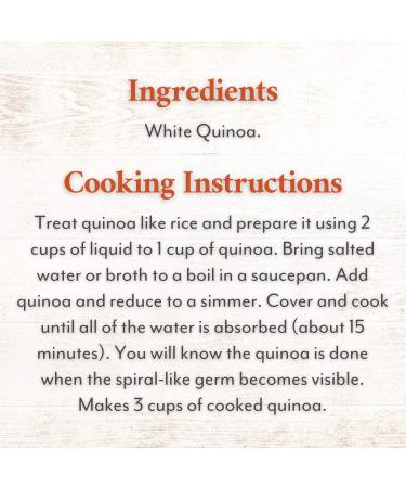 Roland Foods White Quinoa - Pre-Washed, 12 oz - Gourmet Specialty Grain - Buy Online on SooperMarket.com
