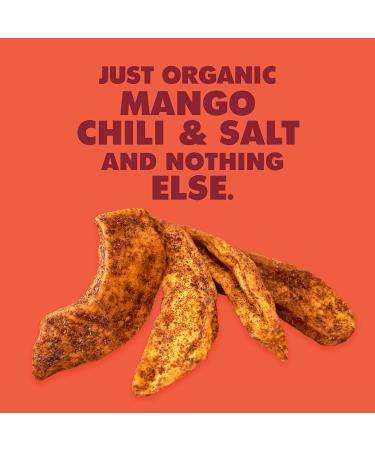 Solely Organic Spicy Mango Strips with Chili and Salt 2.8 oz (Pack of 8) | Vegan, Non-GMO, No Added Sugar | Dried Mango Snack - Buy Online on SooperMarket.com
