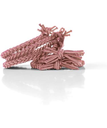 Braided Hair Scrunchies Pink with 2 Beautiful Colours for Everyday Use 5 Pieces Hair Scrunchies Set - Buy Online on SooperMarket.com