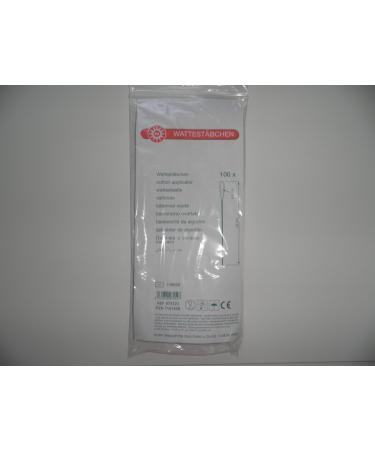 Cotton buds 23cm 4-5mm cotton head with wooden holder 100 pieces