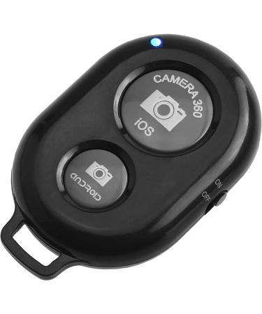 CamKix Bluetooth Camera Shutter Remote for Smartphones - Black Wireless Clicker for iOS and Android - Capture Stunning Photos and Selfies - with Wrist Strap - Buy Online on SooperMarket.com