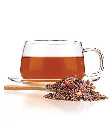 Tealyra Rooibos Roman Province Tea with Lavender and Blueberries - 110g - Caffeine-Free Herbal Loose Leaf Tea - Buy Online on SooperMarket.com