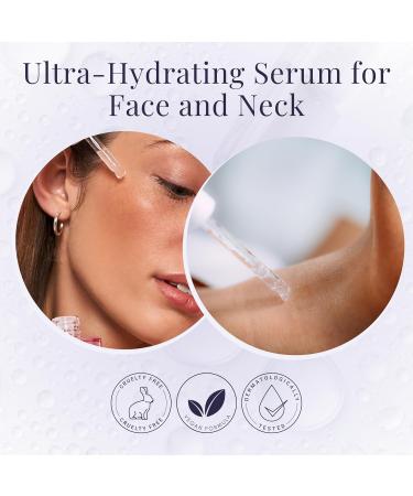 MONAT Hydration Booster Hyaluronic Serum - Lightweight Oil-Free Deep Hydration for All Skin Types - Plump Skin & 8 Hour Moisturizing Effect - Buy Online on SooperMarket.com