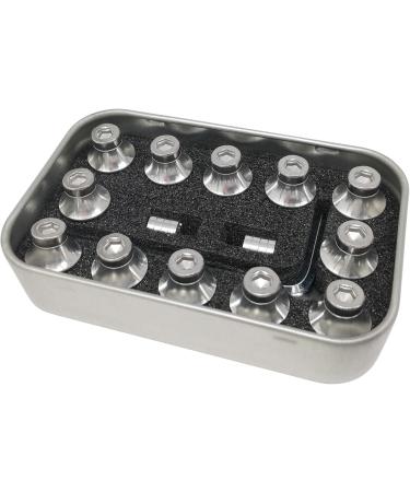 GRPS Type Y Professional Football Studs - Height Adjustable 13mm & 11mm - International Shipping Available - Buy Online on SooperMarket.com