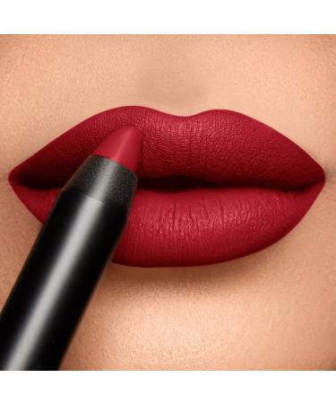 K7L Dark Red Lipstick Crayon - Matte - A
