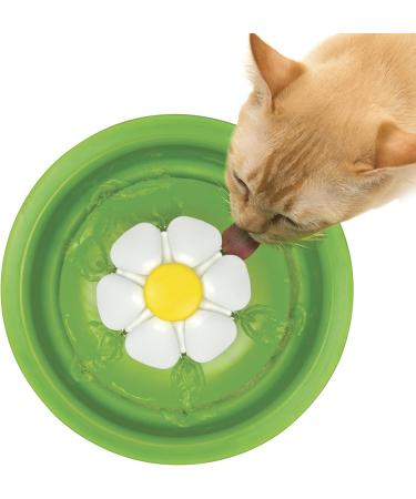 Catit Senses 2.0 Flower Fountain | Green Cat Drinking Water Fountain - Buy Online on SooperMarket.com