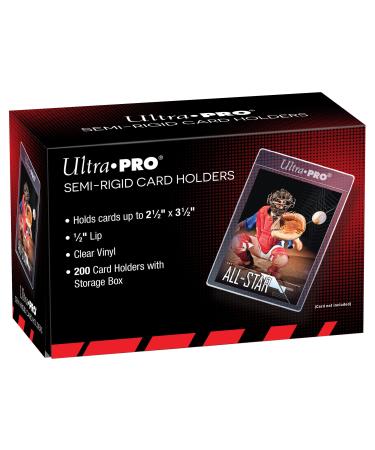 Ultra Pro Semi-Rigid 1/2" Lip Sleeves 200ct