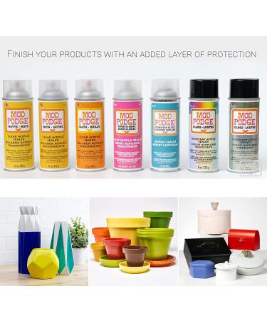 Mod Podge Spray Acrylic Sealer 12oz Gloss Clear - Craft Projects Sealant, Non-Yellowing, Quick Drying - Buy Online on SooperMarket.com
