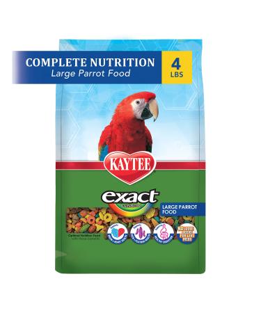 Kaytee Exact Rainbow Large Parrot Food 4 Pound (Pack of 1)