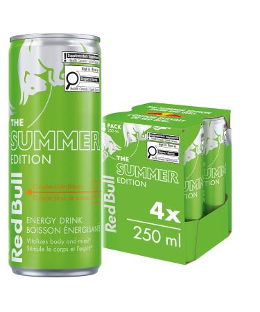 Red Bull Energy Drink Curuba-Elderflower 250ml (4 pack)