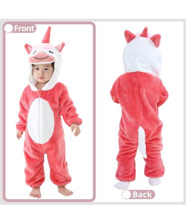 COOKY.D Unisex Winter Animal Hooded Baby Romper - Red (18-24 Months) - Buy Online on SooperMarket.com