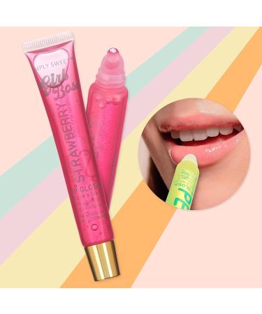 Expressions 12pc Clear Lip Gloss Pack | Hydrating Lip Oils with Vitamin E & Essential Oils | Flavored Tinted Lip Moisturizer - International Shipping - Buy Online on SooperMarket.com