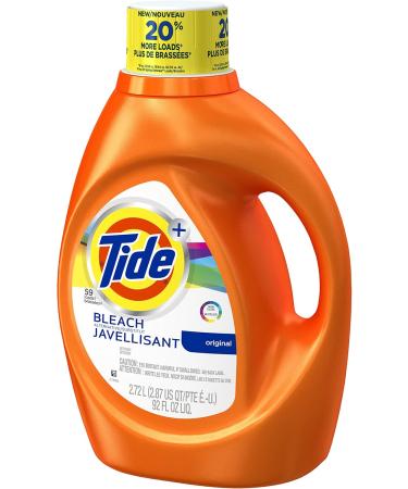 Buy Tide Plus Bleach Alternative Liquid Laundry Detergent - Safe for Colors Original Scent 2.72 L (59 Loads) - International Shipping Available - Buy Online on SooperMarket.com