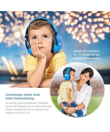 Reer Girls Ear Protection - Comfortable Blue Hearing Protection for Kids - 1 Piece - Buy Online on SooperMarket.com
