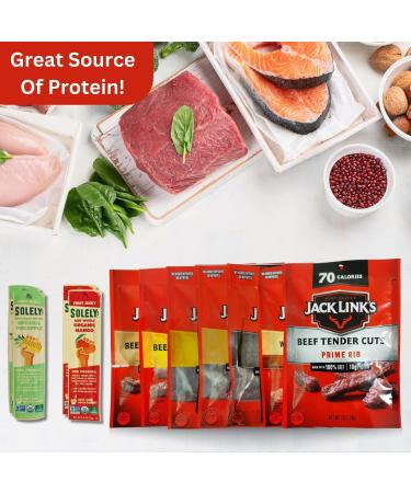 Snack Box Jerky variety pack - Birthday Gifts for Men 18 pcs Meat and Fruit Jerky (Pake to 18) 1 count (Pack of 18) - Buy Online on SooperMarket.com