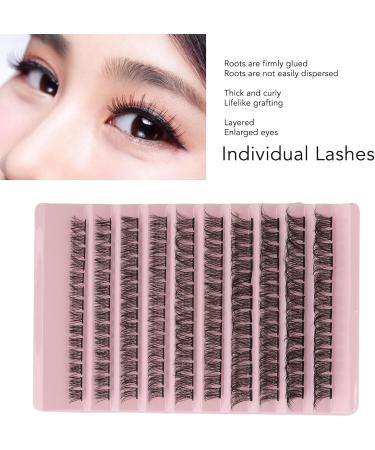 Individual Lashes DIY Synthetic Fibre Individual Lashes Cluster Thick Strong Adhesive for Makeup (DIY-SET-002) - Buy Online on SooperMarket.com
