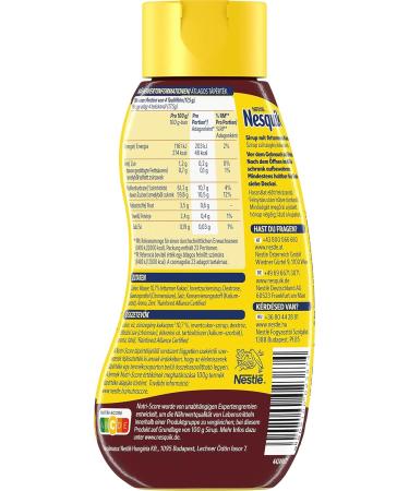 Nesquik Schoko Sirup - 5-Pack (300ml) | Perfect Topping for Drinks & Desserts | Delicious Drinking Chocolate - Buy Online on SooperMarket.com