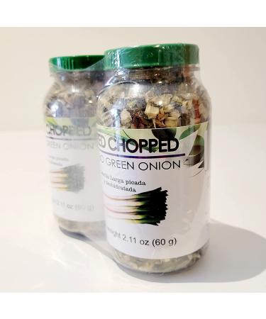 2-Pack Dehydrated Dried Chopped Jumbo Green Onion - 100% Natural - Buy Online on SooperMarket.com