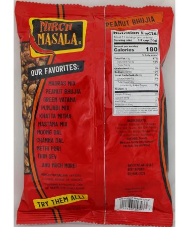 Mirch Masala Snacks Peanut Bhujia 12oz. - Buy Online on SooperMarket.com