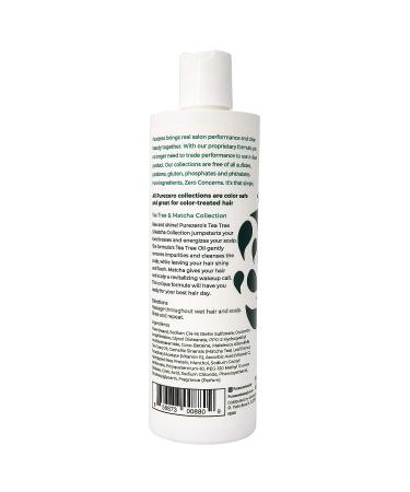Purezero Tea Tree & Matcha Shampoo and Conditioner Set - Nourishing Scalp Treatment - Vegan & Cruelty Free - Color Safe - Buy Online on SooperMarket.com