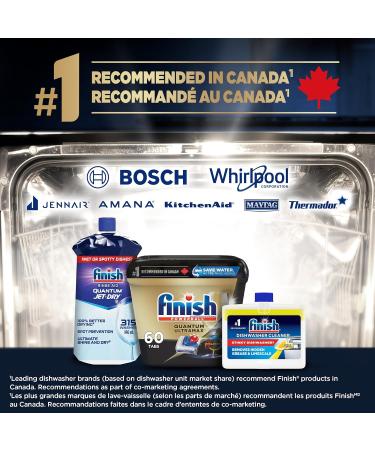 Finish Quantum UltraMAX Automatic Dishwasher Detergent Fresh 60 Tabs - Removes burnt-on stains & 24 h dried-on stains no pre-rinse needed - Buy Online on SooperMarket.com