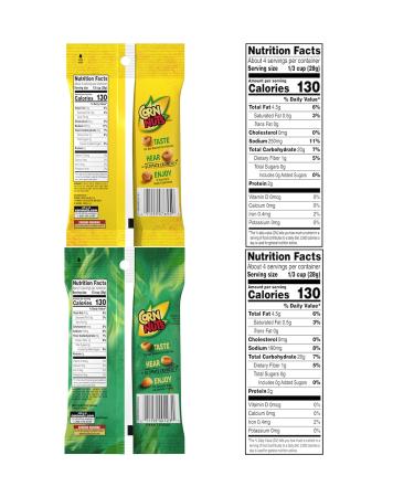 Corn Nuts Variety Pack - 15 Pack - 4oz Each - Jalapeno Cheddar, Chile Picante, Ranch, Original, BBQ Flavors - Bulk Box with Bag Clip | Mighty Merchandise - Buy Online on SooperMarket.com