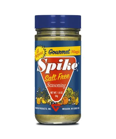 Spike Seasoning - Salt Free and Gluten Free - 1.9 oz