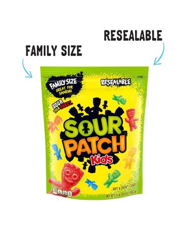 Sour Patch Soft and Chewy Kids Candy 816g - Sweet & Sour Treat for Kids | International Shipping Available - Buy Online on SooperMarket.com