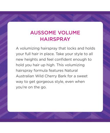 Aussie Headstrong Volume Aerosol Hair Spray 10 Ounce - Buy Online on SooperMarket.com