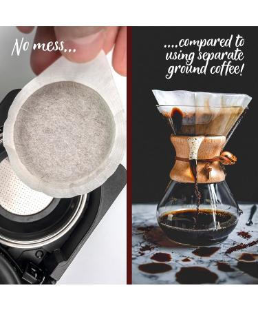 Buy Senseo Espresso Pods - RA Certified Biodegradable Coffee Pods | 5 Packs x 16 | 111g - International Shipping Available - Buy Online on SooperMarket.com