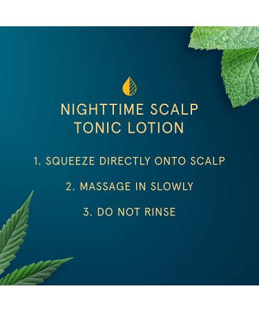Head & Shoulders Royal Oils Nighttime Scalp Tonic with Peppermint and Hemp Oil 3.4 fl oz - Sulfate-Free - Buy Online on SooperMarket.com