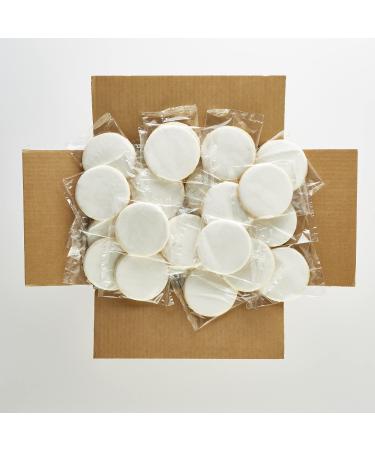 50-Pack Nut-Free White Iced Smiley Cookie Sugar Cookies