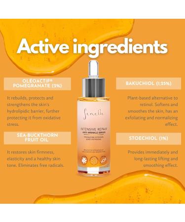 Senelle - Pro-Age Anti-Wrinkle Repair Serum | Powerful Formula | Bakuchiol | Gatuline In-Tense | Stoechiol | Ol oactif Pomegranate | Sea-buckthorn Fruit Oil | Youthful and Radiant Skin | 30 ml - Buy Online on SooperMarket.com