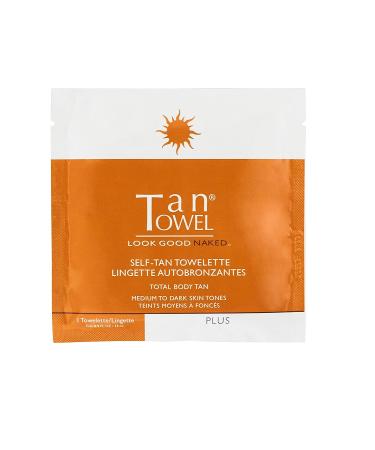 Tan Towel Plus Self-Tan Towelette Full Body - 5 Count - Buy Online on SooperMarket.com
