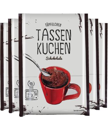 Tassenkuchen Schokolade von T pfelchen 5Pack Backmischung f r die Mikrowelle