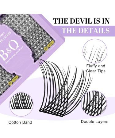 208 PCS D-8-16MM D Curl Volume Cluster Lashes Kit - DIY Eyelash Extensions - Buy Online on SooperMarket.com