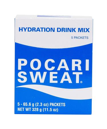 Pocari Sweat Powder 5 Packets - Hydration & Electrolyte Restoration - Japan's Favorite Drink, Now in USA - Buy Online on SooperMarket.com