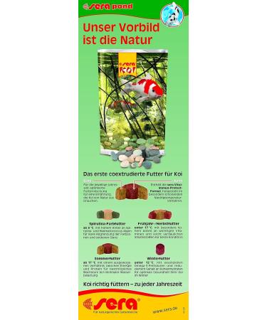 Sera Koi Professional Summer Food 2.2 kg - High-Energy Koi Futter for Optimal Growth & Health Reduced Water Load & Algae Prevention - International Shipping Available - Buy Online on SooperMarket.com