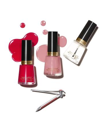 Revlon Super Lustrous Nail Enamel Polish 125 Blushing 0.5 Fl Oz - Chip Resistant & Longwear Formula - Buy Online on SooperMarket.com