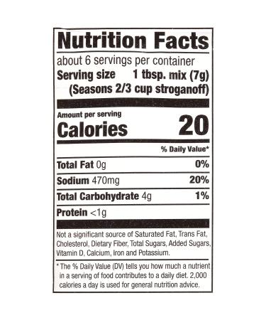 McCormick Beef Stroganoff Seasoning Mix 1.5 oz - Pack of 12 | Quality Ingredients for Delicious Meals - Buy Online on SooperMarket.com