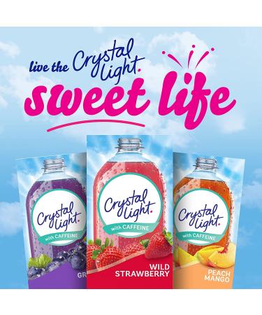 Crystal Light Sugar-Free Wild Strawberry On-The-Go Powdered Drink Mix 120 Count - Pack of 12 | Sugar-Free Wild Strawberry Flavor - Convenient Travel Packets - Buy Online on SooperMarket.com