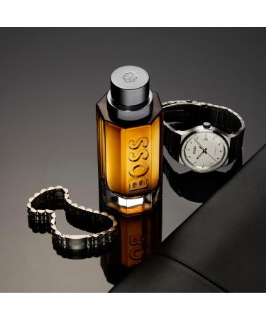 Hugo Boss The Scent Eau de Toilette Ambery Men's Cologne With Notes of Ginger Manika Fruit & Leather Accords Long Lasting Fragrance 3-Pc Set - Buy Online on SooperMarket.com