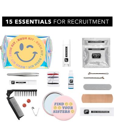 Pinch Provisions Sorority Rush Kit - 15 Essentials for Greek Life | Perfect Gift for Big Little Sisters & Rush Week - Buy Online on SooperMarket.com